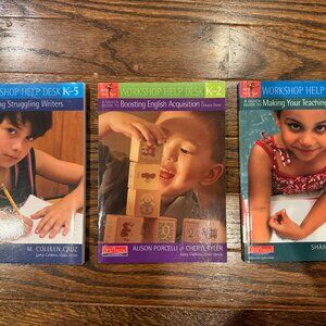 NEW THREE AMAZING TEACHERS COLLEGE QUICK GUIDE WORKSHOP HELP DESK BOOKS